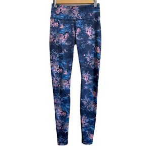 LULULEMON Wunder Under Leggings Sz 4 Moody Mirage Bark Berry Deep Navy Pant Yoga